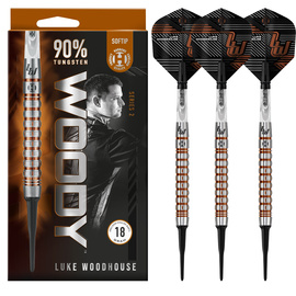 Rzutki Harrows WOODY Luke Woodhouse 2 90% softip