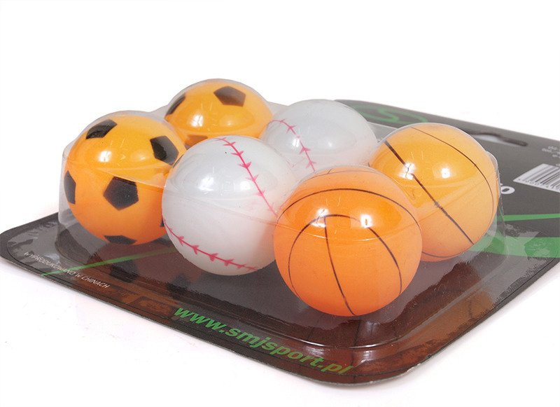 Piłeczki do ping ponga SMJ Sport BM620 outdoor kpl. 6szt.