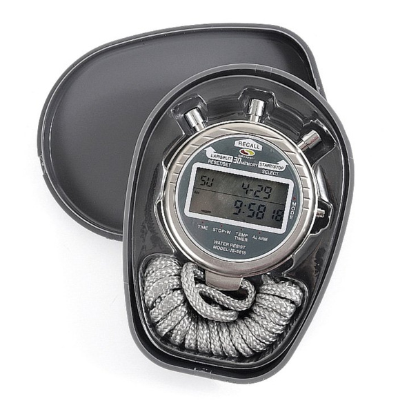 Stoper JS-6618 30 czasów metalowy